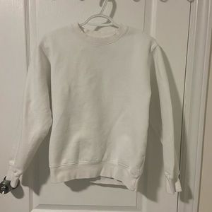 White crew neck by Aritzia - Cozy AF - size XXS